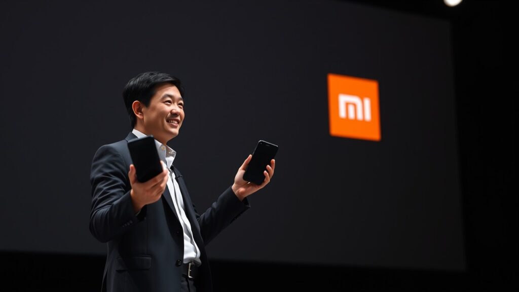 Lei Jun Presenting Xiaomi’s First Smartphone