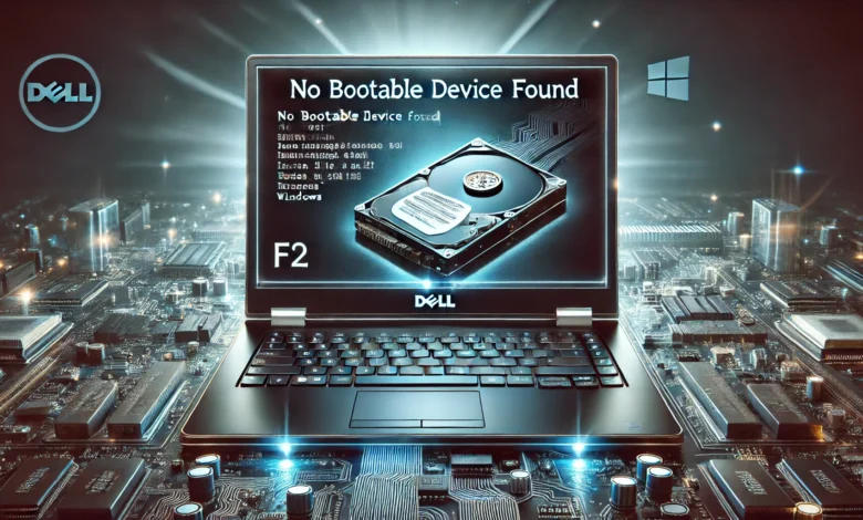 How To Fix Dell Laptop/PC No Bootable Device Found Windows 10 /11